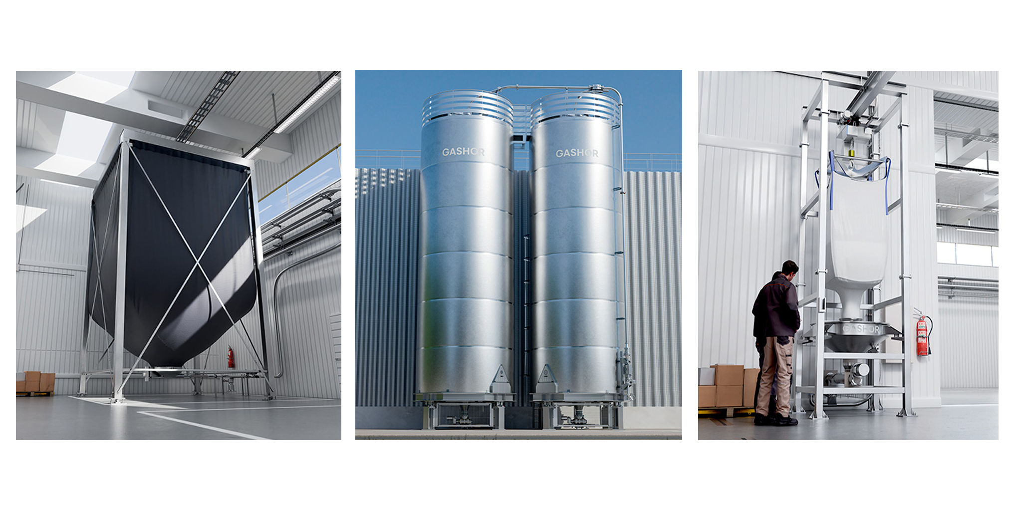 Powder and Liquid Storage Systems Line